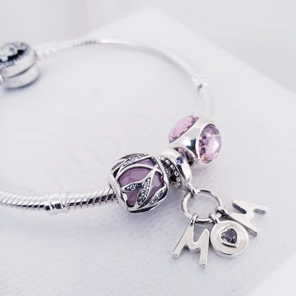 ⚘️Authentic Pandora MOTHER'S BRACELET 4pc GIFT 🎁 SET